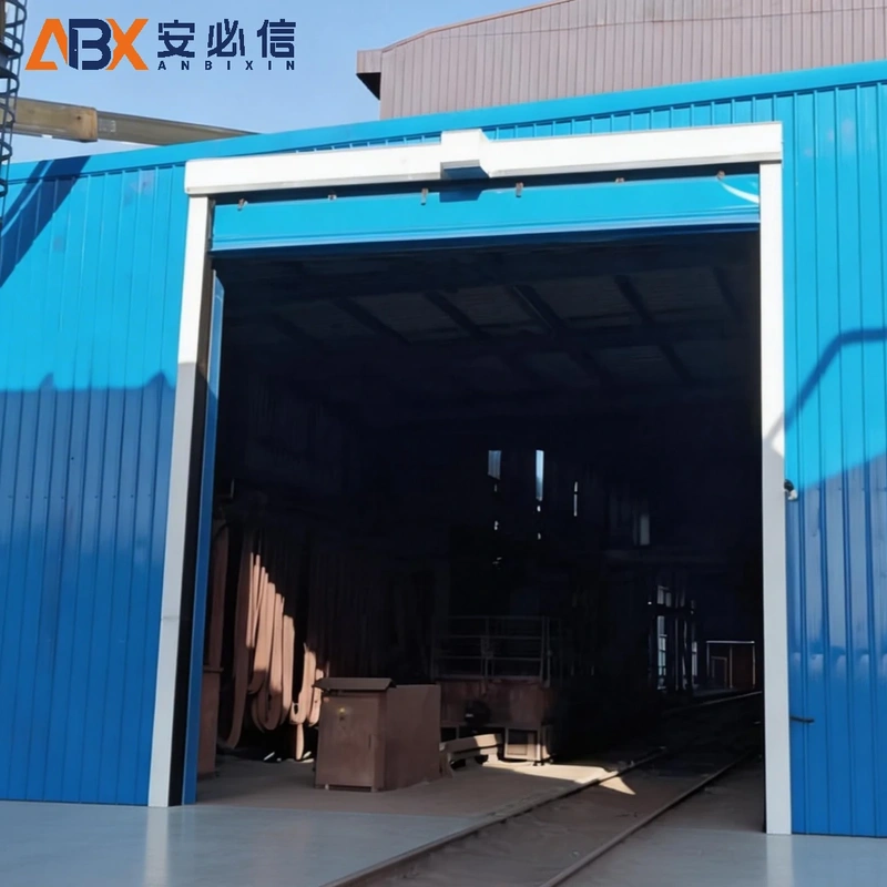 庆阳市软帘堆积门